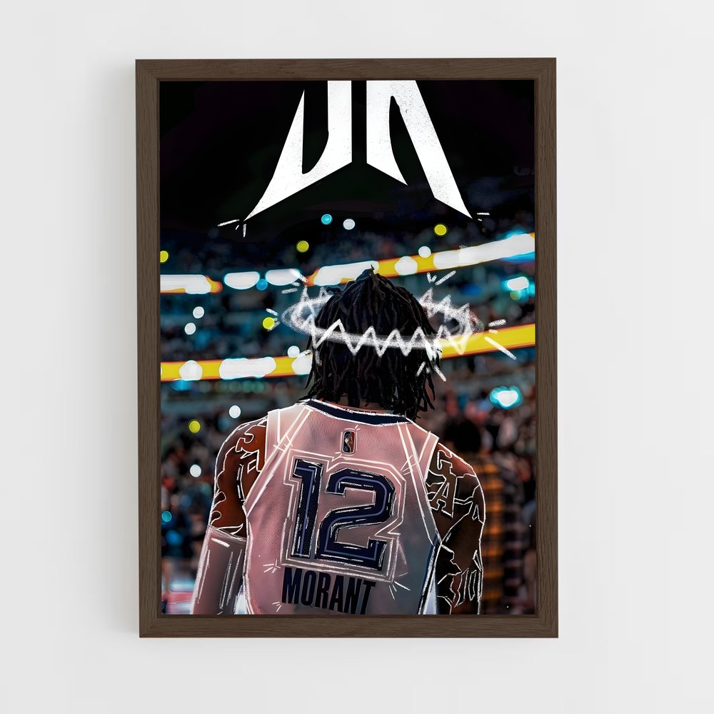 Poster Morant Plongez – affiche Basketball (vue 5)
